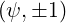 (ψ,�1 )